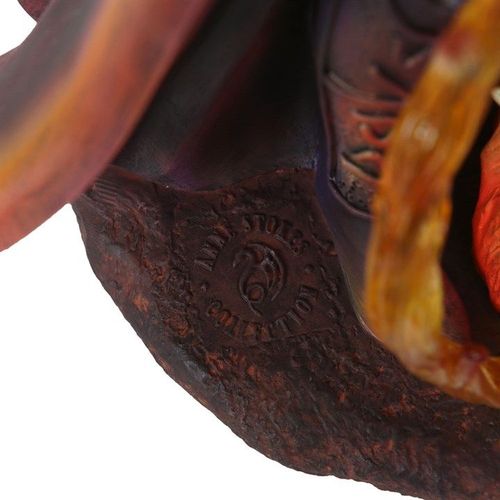 Fire Elemental Wizard Figurine by Anne Stokes | Inspired Creative Gifts | UK Supplier