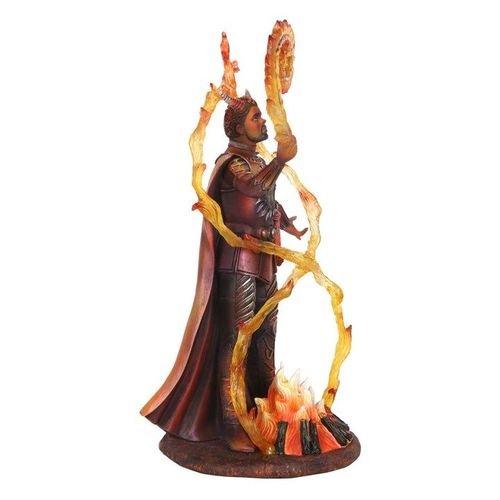 Fire Elemental Wizard Figurine by Anne Stokes | Inspired Creative Gifts | UK Supplier