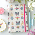 Floral Bug Print A5 Notebook | Inspired Creative Gifts | UK Supplier