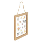 Floral Bug Print Glass Wall Hanging | Inspired Creative Gifts | UK Supplier