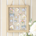 Floral Bug Print Glass Wall Hanging | Inspired Creative Gifts | UK Supplier