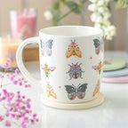 Floral Bug Print Mug | Inspired Creative Gifts | UK Supplier
