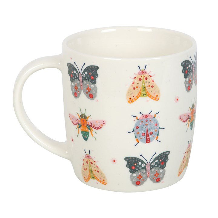 Floral Bug Print Mug | Inspired Creative Gifts | UK Supplier