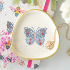 Floral ButterflyTrinket Dish | Inspired Creative Gifts | UK Supplier