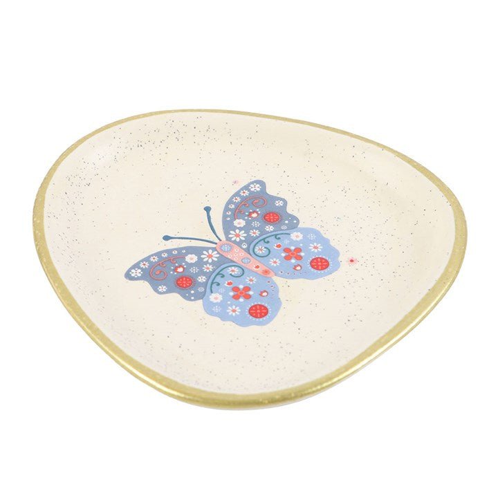 Floral ButterflyTrinket Dish | Inspired Creative Gifts | UK Supplier