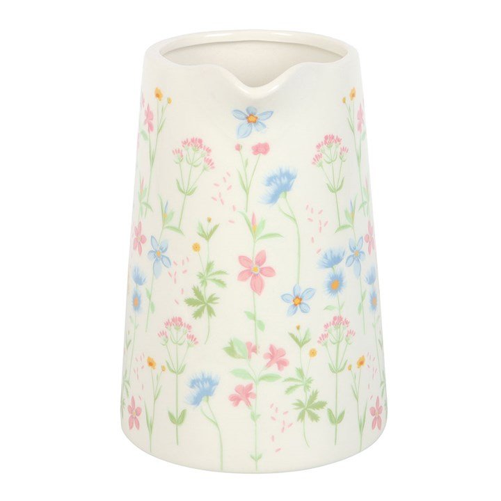 Floral Print Ceramic Flower Jug | Inspired Creative Gifts | UK Supplier