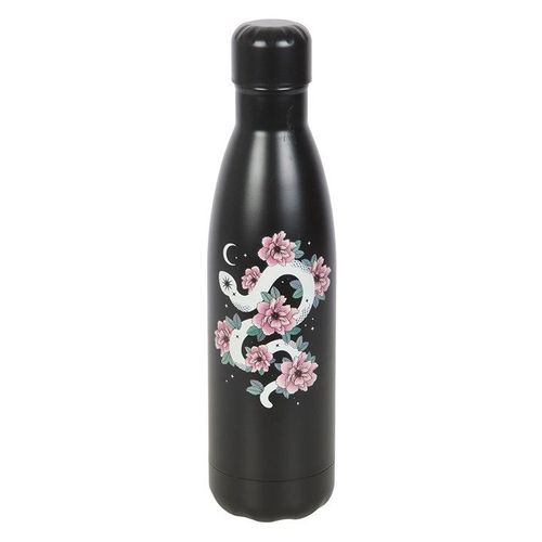 Floral Snake Metal Water Bottle | Inspired Creative Gifts | UK Supplier