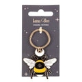 Forest Bee Enamel Keyring | Inspired Creative Gifts | UK Supplier