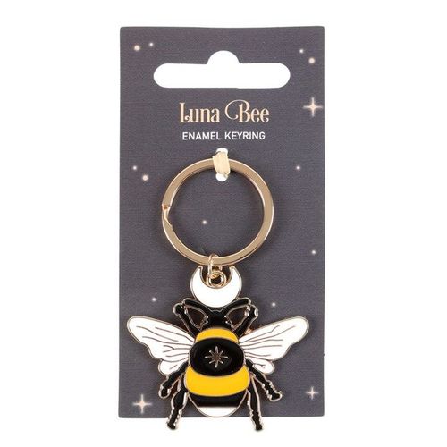 Forest Bee Enamel Keyring | Inspired Creative Gifts | UK Supplier