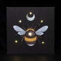 Forest Bee Light Up Canvas Plaque | Inspired Creative Gifts | UK Supplier