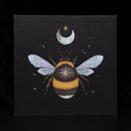 Forest Bee Light Up Canvas Plaque | Inspired Creative Gifts | UK Supplier