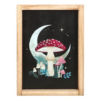 Forest Mushroom Framed Wall Print | Inspired Creative Gifts | UK Supplier