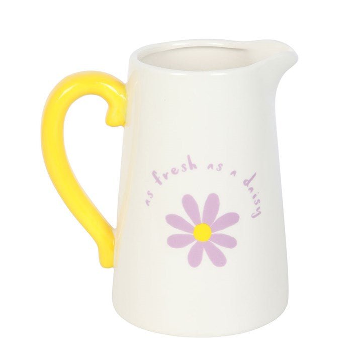 Fresh as a Daisy Ceramic Flower Jug | Inspired Creative Gifts | UK Supplier