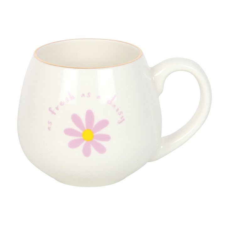 Fresh as a Daisy Rounded Mug | Inspired Creative Gifts | UK Supplier