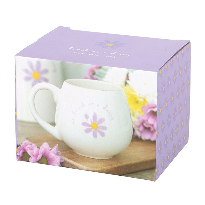 Fresh as a Daisy Rounded Mug | Inspired Creative Gifts | UK Supplier