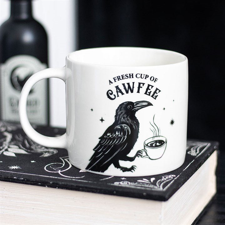 Fresh Cup of Cawfee Raven Mug | Inspired Creative Gifts