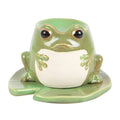 Frog Shaped Oil Burner on Lily Pad | Inspired Creative Gifts | UK Supplier