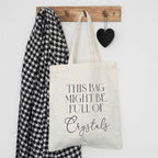 Full of Crystals Polycotton Tote Bag | Inspired Creative Gifts | UK Supplier