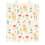 Funky Fungi Mushroom Print Polycotton Tote Bag | Inspired Creative Gifts | UK Supplier