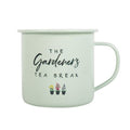 Gardener's Tea Break Enamel Mug | Inspired Creative Gifts | UK Supplier