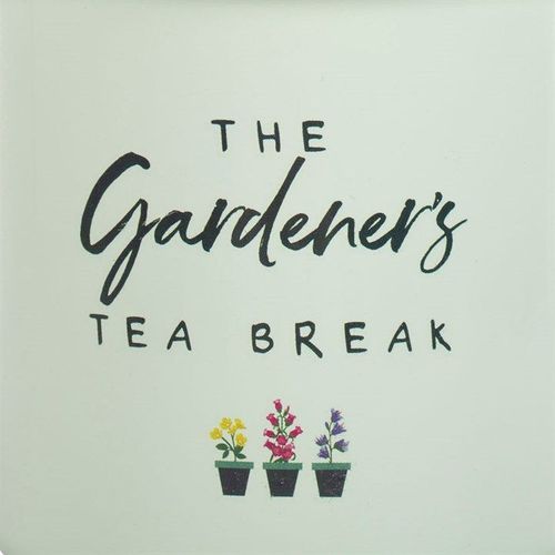 Gardener's Tea Break Enamel Mug | Inspired Creative Gifts | UK Supplier