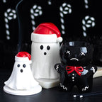 Ghost with Santa Hat Oil Burner and Wax Warmer | Inspired Creative Gifts | UK Supplier