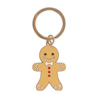 Gingerbread Man Keyring | Inspired Creative Gifts | UK Supplier