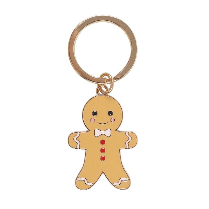Gingerbread Man Keyring | Inspired Creative Gifts | UK Supplier