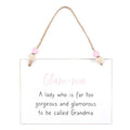 Glam - ma Hanging Sign | Inspired Creative Gifts | UK Supplier