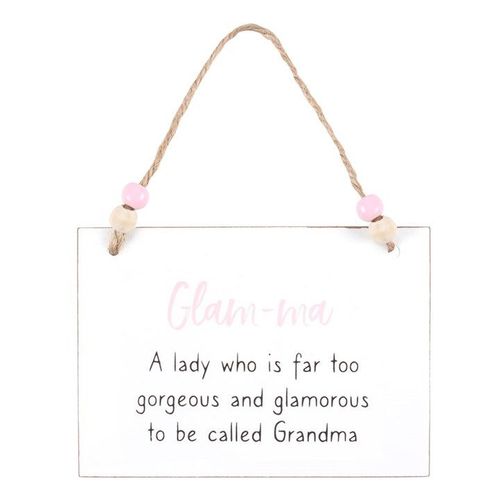 Glam - ma Hanging Sign | Inspired Creative Gifts | UK Supplier