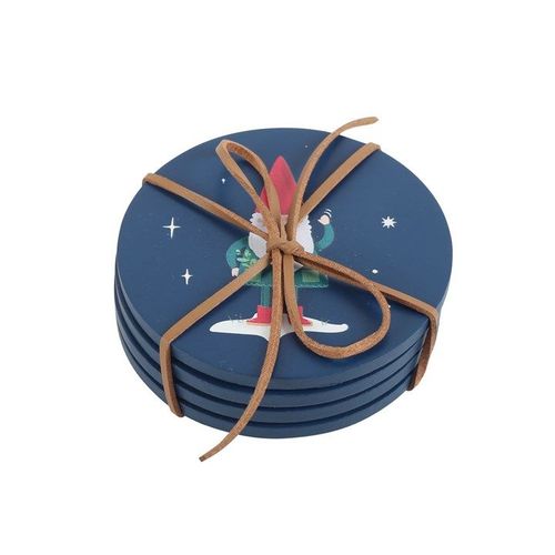 Gnome Sweet Gnome Coaster Set | Inspired Creative Gifts | UK Supplier