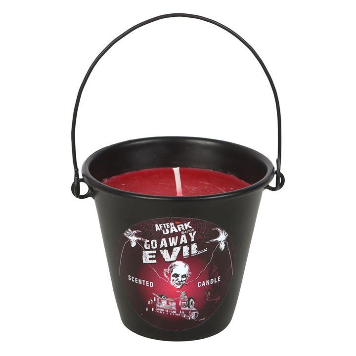 Go Away Evil Candle Bucket | Inspired Creative Gifts | UK Supplier