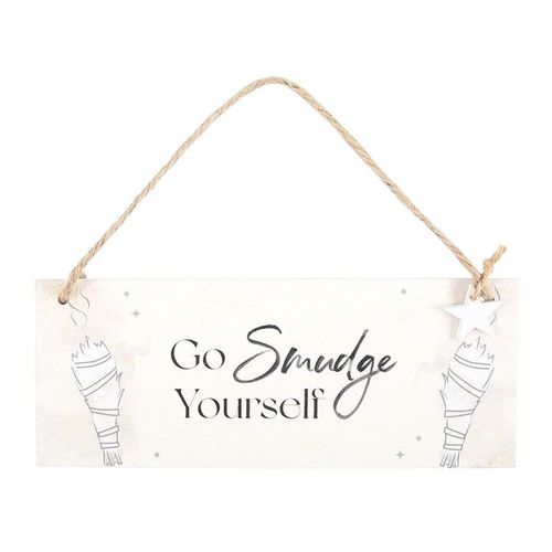 Go Smudge Yourself Hanging Sign | Inspired Creative Gifts | UK Supplier