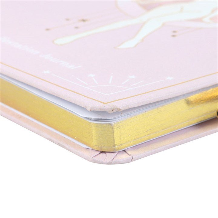 Goddess Energy A5 Manifestation Journal and Rose Quartz Crystal Pen | Inspired Creative Gifts | UK Supplier