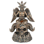 Gold Baphomet LED Backflow Incense Burner | Inspired Creative Gifts | UK Supplier