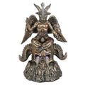 Gold Baphomet LED Backflow Incense Burner | Inspired Creative Gifts | UK Supplier