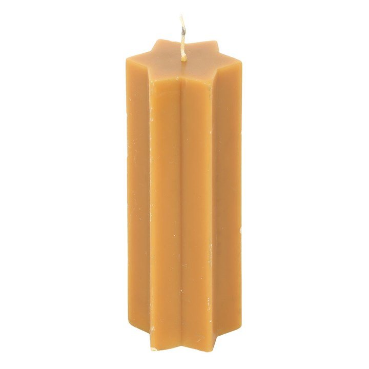 Gold Starry Night Star Shaped Taper Candle | Inspired Creative Gifts | UK Supplier