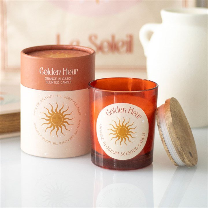 Golden Hour Orange Blossom Candle | Inspired Creative Gifts | UK Supplier