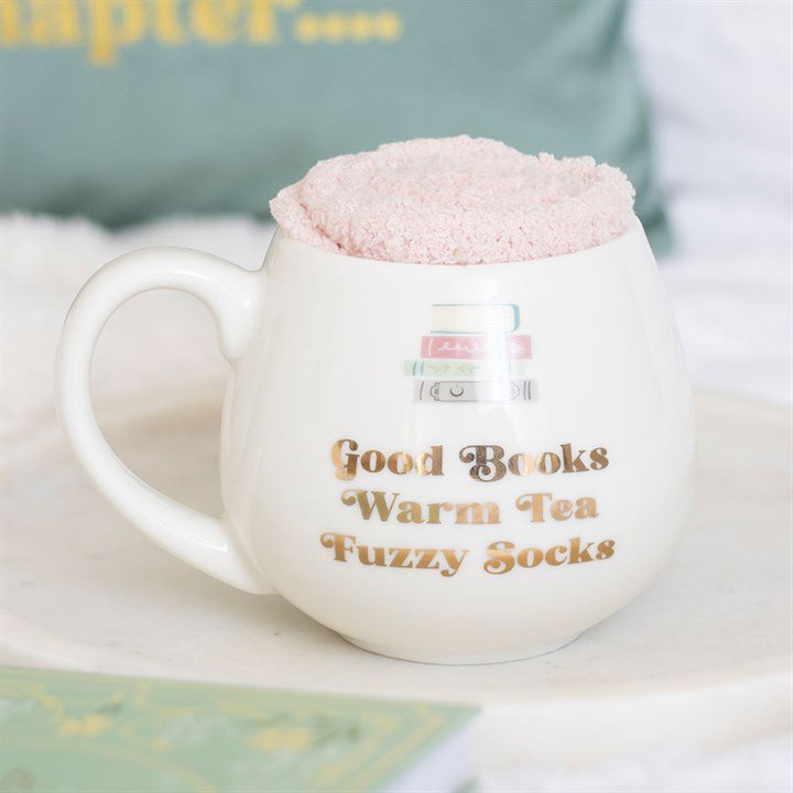 Good Books Mug and Socks Set | Inspired Creative Gifts | UK Supplier