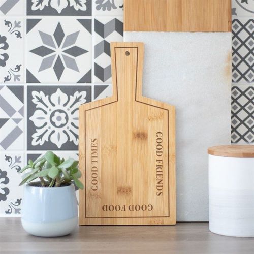 Good Times Bamboo Serving Board | Inspired Creative Gifts | UK Supplier