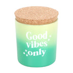 Good Vibes Only Mandarin & Bergamot Candle | Inspired Creative Gifts | UK Supplier