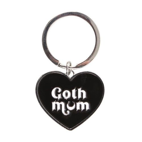 Goth Mum Keyring | Inspired Creative Gifts | UK Supplier