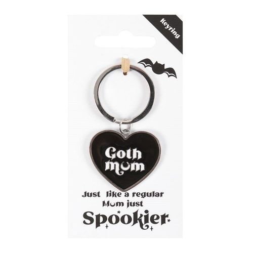 Goth Mum Keyring | Inspired Creative Gifts | UK Supplier