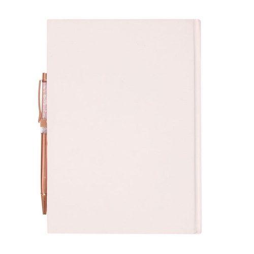 Gratitude Journal with Rose Quartz Pen | Inspired Creative Gifts | UK Supplier