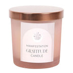 Gratitude Wild Rose Crystal Chip Candle | Inspired Creative Gifts | UK Supplier