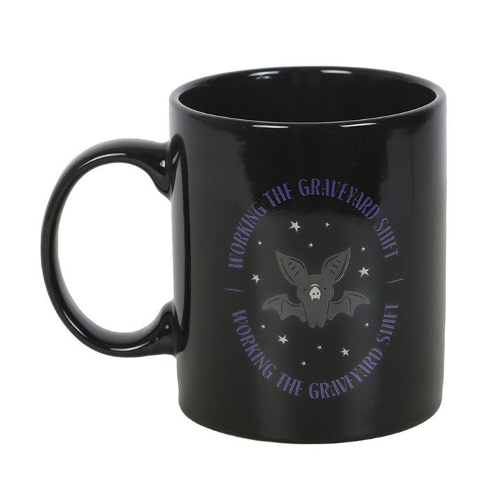 Graveyard Shift Bat Mug | Inspired Creative Gifts | UK Supplier