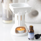 Greek Column Oil Burner and Wax Warmer | Inspired Creative Gifts | UK Supplier
