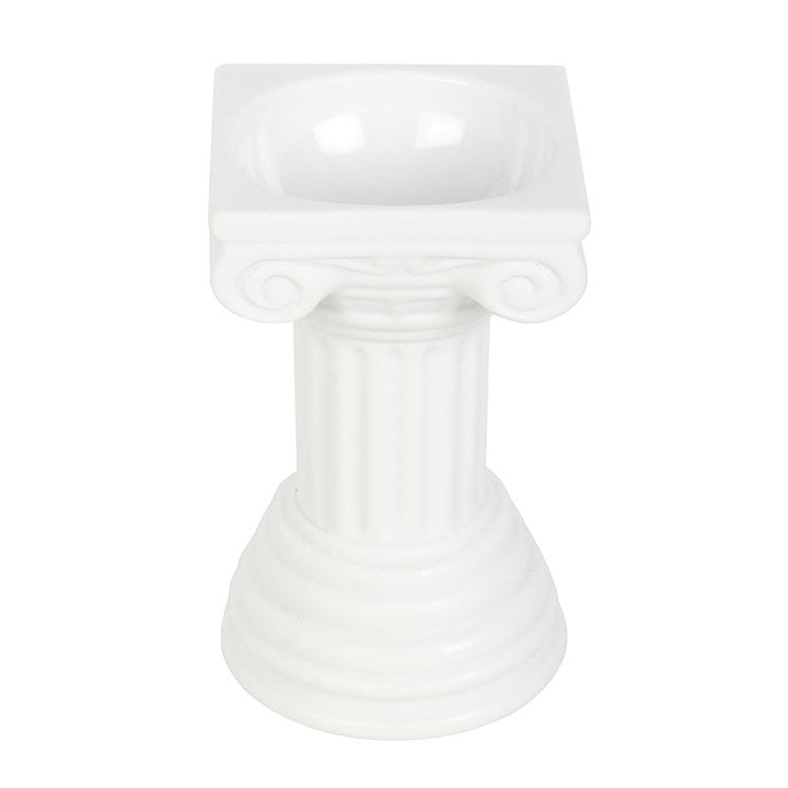 Greek Column Oil Burner and Wax Warmer | Inspired Creative Gifts | UK Supplier