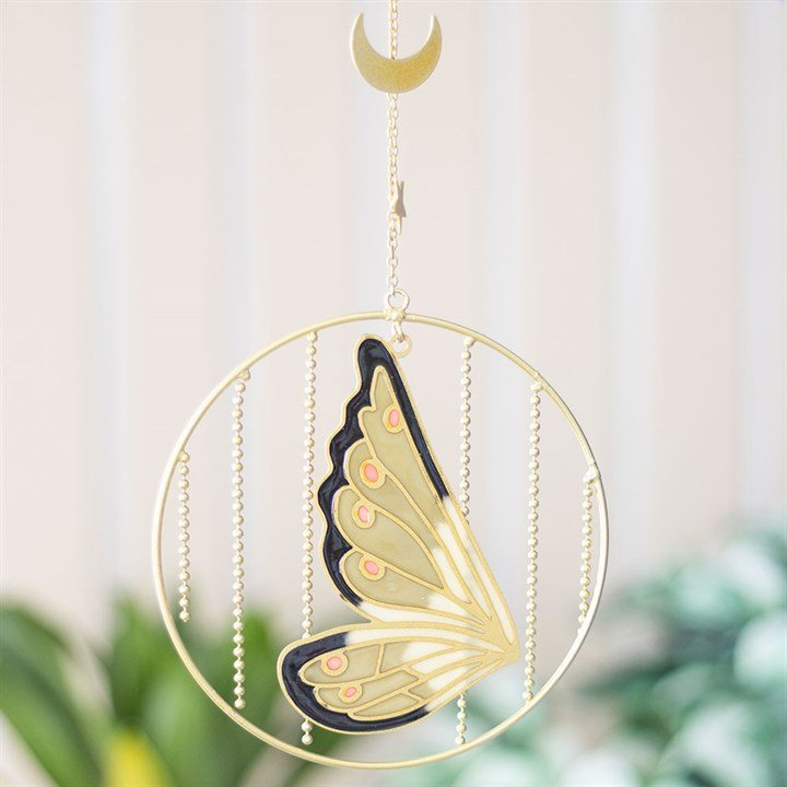 Green Fairy Wing Hanging Decoration | Inspired Creative Gifts | UK Supplier