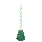 Green Fir Tree Candle Holder with Taper Candle | Inspired Creative Gifts | UK Supplier